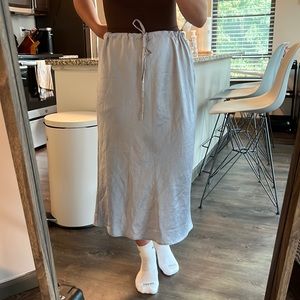 Alexander Wang silky long skirt